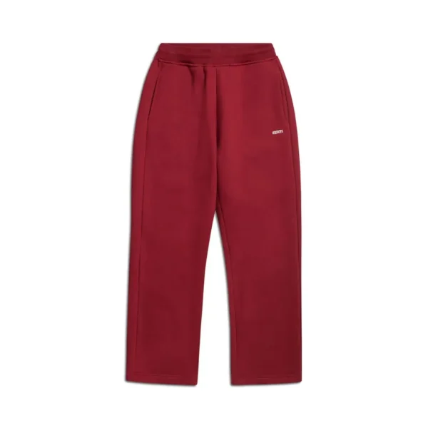 Open Leg Jogger Red
