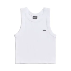 6pm Crop Top White