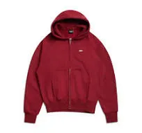 6pm Hoodie Wine Red | Zip Up Red Hoodie