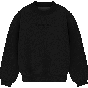 Essentials Black Sweatshirt