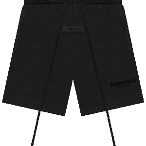 Essentials Black Shorts