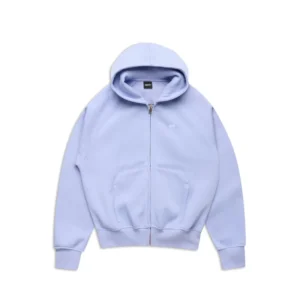 6pm Zip Up Soft Violet Hoodie