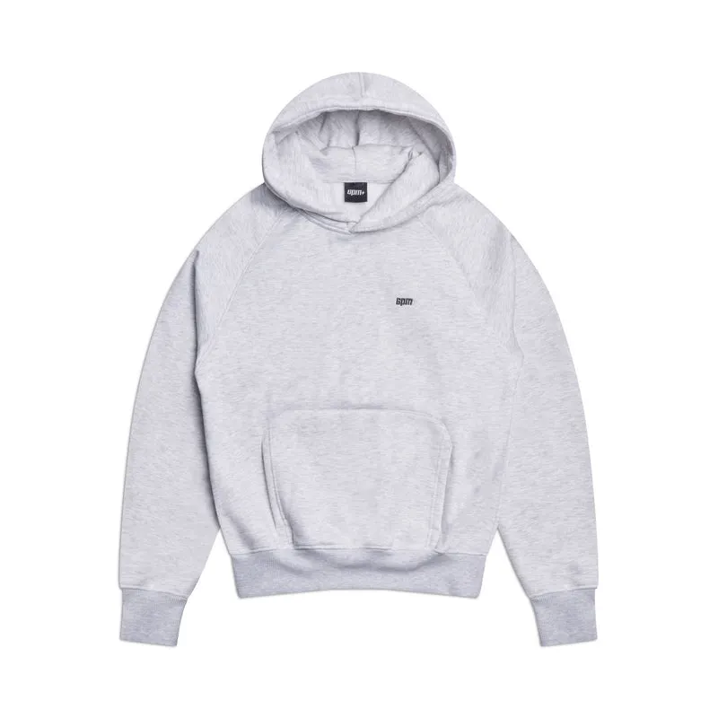 6pm Logo Hoodie Light Grey 6pm Logo Hoodie Light Grey